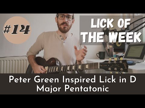Lick of the Week - (Beginner Friendly) "Peter Green" Inspired Lick in D Major | Vintage Guitar Nerds
