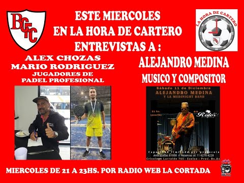 Programa 75 entrevistas a Alex Chozas , Mario Rodriguez y Alejandro Medina