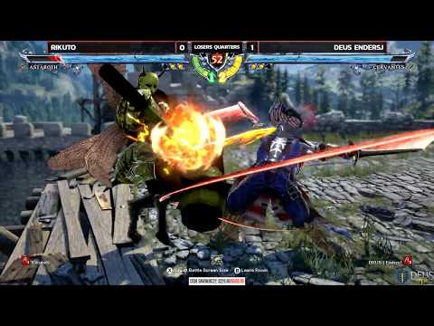 Soulcalibur 6 @ NLBC Online #6 - Rikuto vs DEUS EndersJ [4K/60fps]