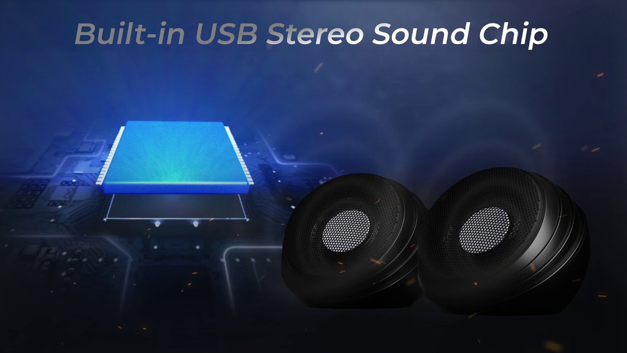 Adesso Xtream S4 - USB-Powered Desktop Speaker 5W x 2