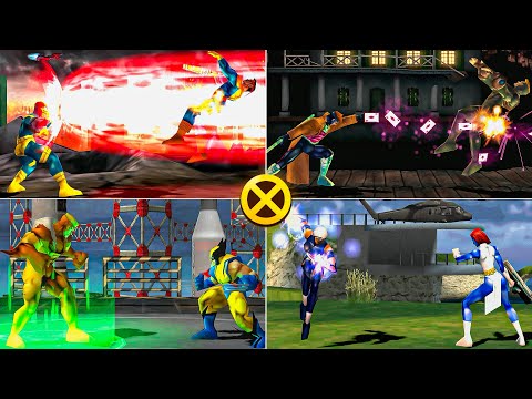 X-MEN: Mutant Academy All Super Moves | 2K 60GPS