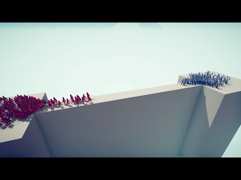 150 Spartans VS Every GOD Bridge Map PART #2 - Totally Accurate Battle Simulator TABS