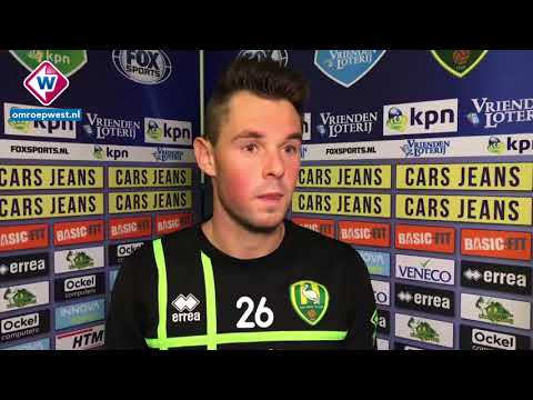 Interview Thijmen Goppel na ADO Den Haag - AZ