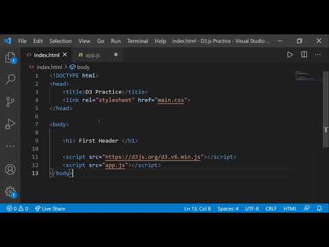 Element Binding and DOM Manipulation in D3.js Explained