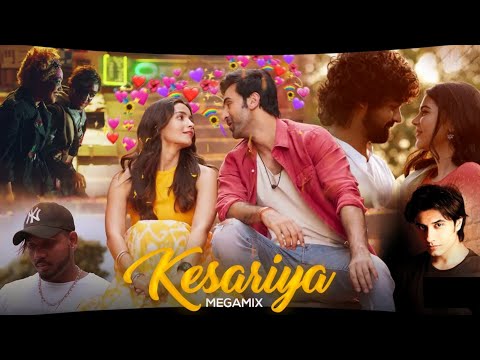 Kesariya Megamix❤️✨ Lo-Fi Song|Slowed And Reverb|Lofi Music Factory