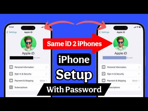 How To Login Apple ID In Another iPhone | How To Setup New iPhone | Use Same Apple ID For 2 iPhones