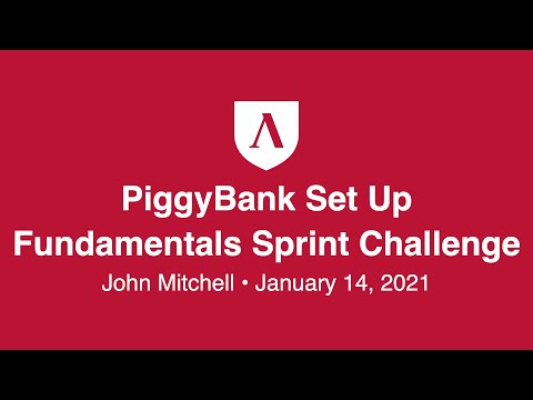 Video on how to set up your project