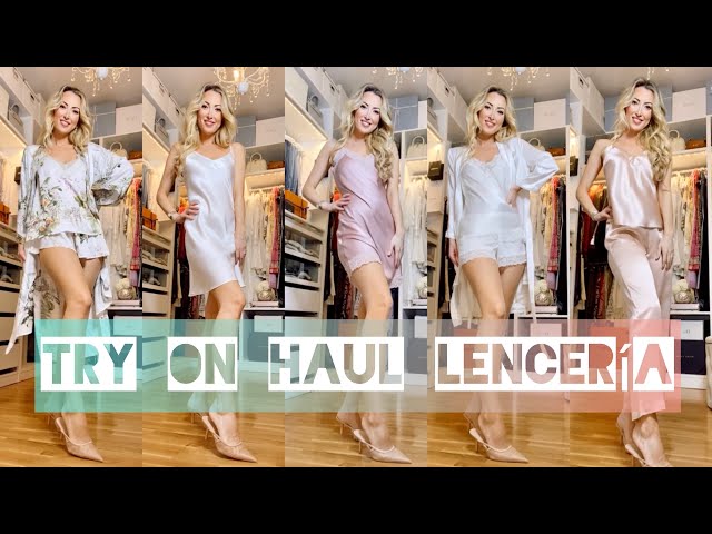 Vídeo relacionado con Lovasy Camisón Sexy Mujer Saten Camisón Babydoll Corto Tirantes Ajustable Cuello V Encaje Verano Camisones,Champán,M