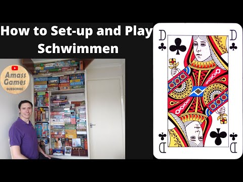 How to setup and play Schwimmen