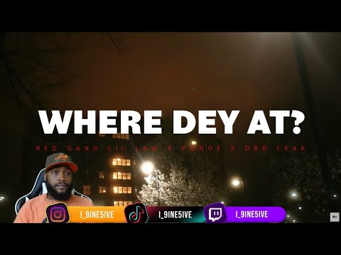 CHIRAQ DEMONS 😈 RedGangLilLaw Ft Vonoe & DBD LEAK - Where Dey At? (Official Video) | REACTION