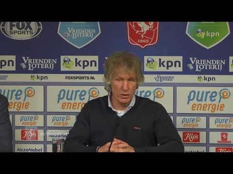 Persconferentie na afloop van FC Twente - Willem II