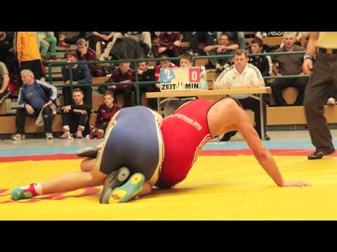 Wrestling: German Junior Championships in Langenlonsheim