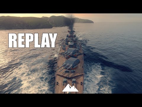 SCHARNHORST, mit MA- Kapitän. - World of Warships | [Replay] [Deutsch] [60fps]