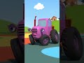 Kids Laugh Blue Tractor Shorts