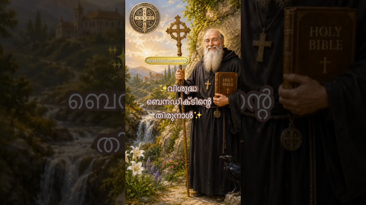 ✨The Feast of Saint Benedict✨