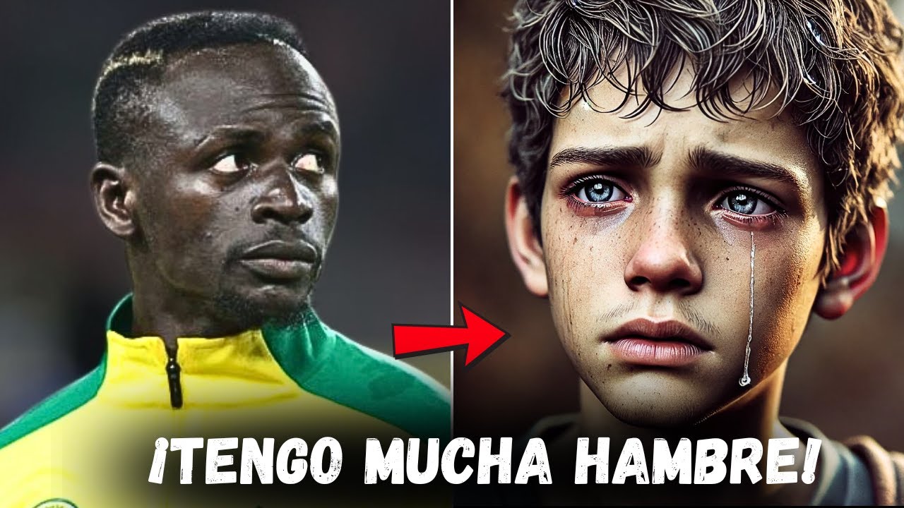 NIÑO POBRE PIDE $10 A SADIO MANÉ PARA COMER | LA RESPUESTA DEL MILLONARIO TRANSFORMÓ SU VIDA