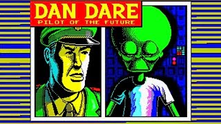 Dan Dare: Pilot Of The Future - Awesome ZX Spectrum Load Screen