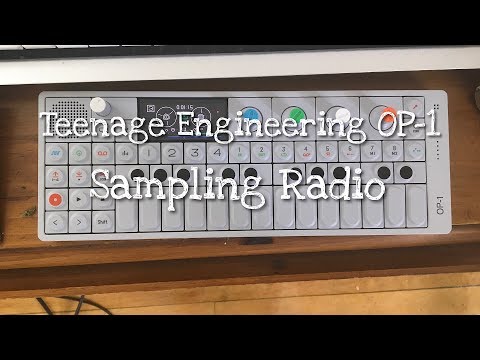 Teenage Engineering OP-1 : Sampling Radio