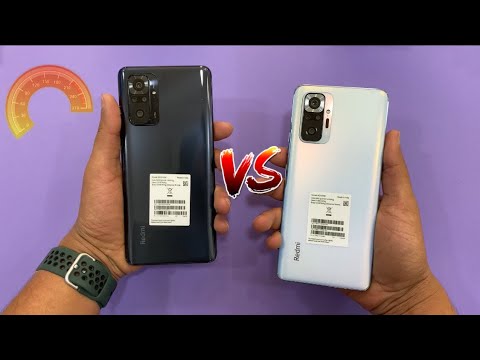 Redmi Note 10 Pro Max vs Redmi Note 10 Pro speed test