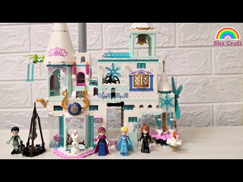Disney Frozen Anna and Elsa Olaf Building Block - Speed Build