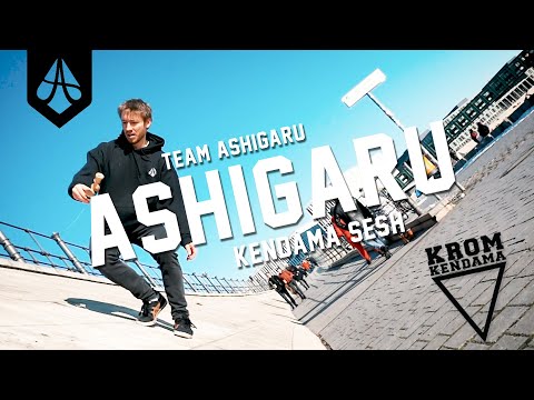 Team ASHAGARU x KROM Kendama Sesh 🌿