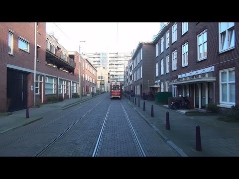 HTM MAT-rit tramlijn 17 Remise Scheveningen - Statenkwartier | GTL8 3021