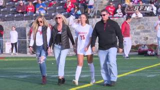 Women's Soccer Takes Senior Night On a Thriller 2nd OT