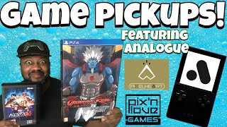 Game Pickups with Analogue Pocket & Pix 'n loves Kof XV
