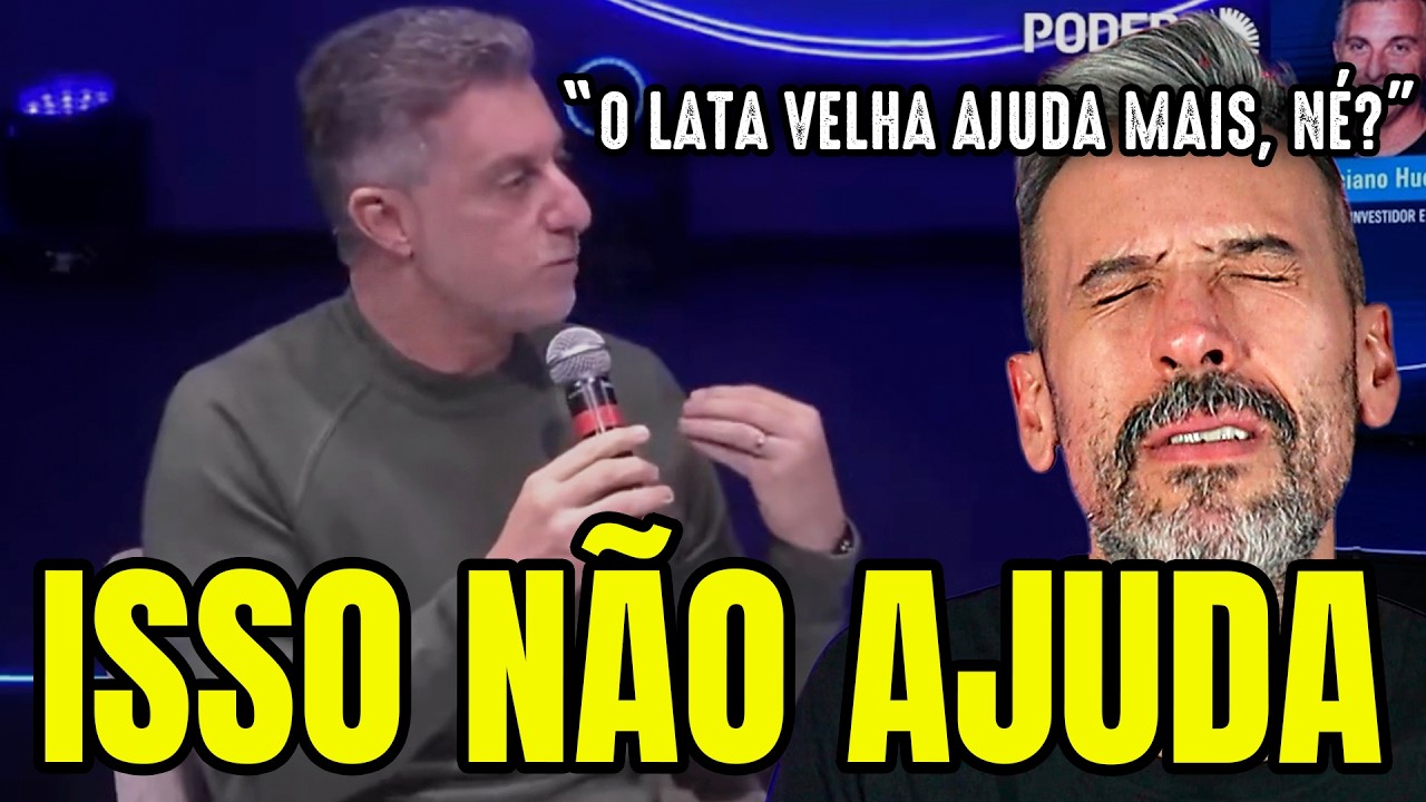 BOLSA FAMÍLIA: LUCIANO HUCK FAZ DECLARAÇÃO BRILHANTE