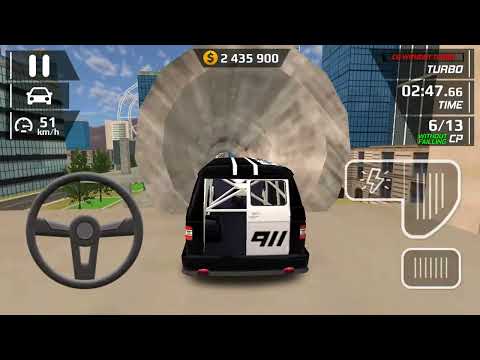 Smash Car Hit: Car Driving Simulator - Police 911 Van Driving impossible Stunts - Android Gameplay