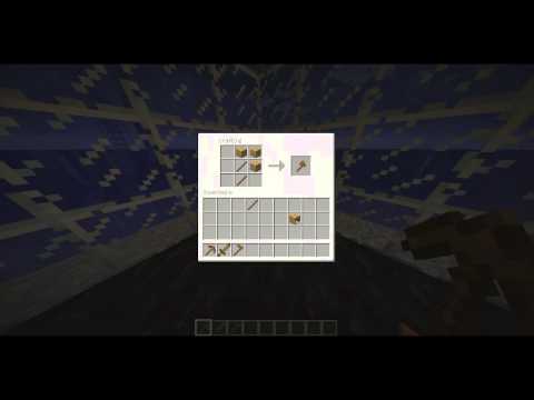 comment construire outils minecraft