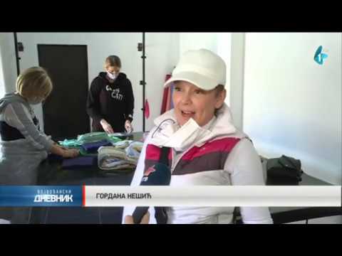 Novosađanka šije maske onima kojima je to najneophodnije