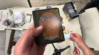 Revised Booster mtg opened! Let’s see what we get! Avatar Folder Sale as well with Graded free card!