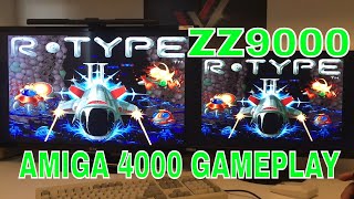 ZZ9000 Amiga 4000 Dual screen setup/gameplay