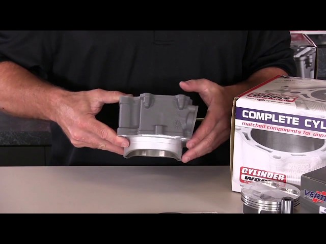Cylinder Works STD Bore Top End Piston Cylinder Kit Honda CRF250R 4