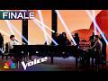 Lucas West And John Legend Channel Elton John At The Piano The Voice Finale NBC
