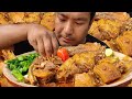 Eating delicious pork curry in Naga style || spicy stinky beans chutney || kents vlog.