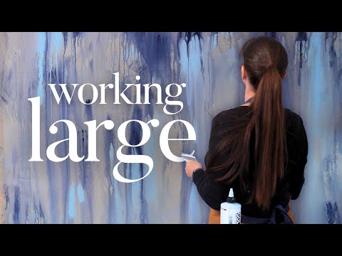 How To Start A Giant Mixed Media Collage!