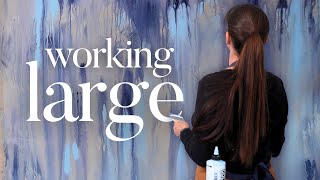 How To Start A Giant Mixed Media Collage!