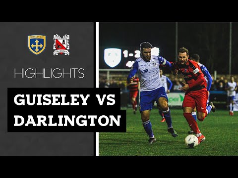Guiseley 1-2 Darlington - Vanarama National League North - 2019/20