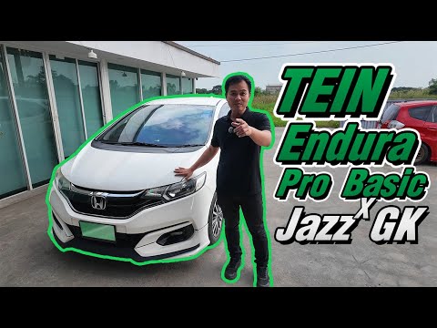 Review of the new shock absorber from TEIN, Endura Pro Basic model, tested on the Jazz GK.