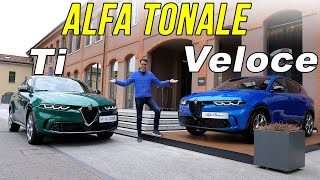 Alfa Tonale Veloce vs Ti driving REVIEW! Will the all-new compact SUV be the Alfa Romeo bestseller?