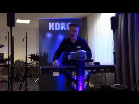 Präsentation des "Korg Pa4X Musikant" vom Jürgen Sartorius zum Musikertreffen 2016 in Erfurt