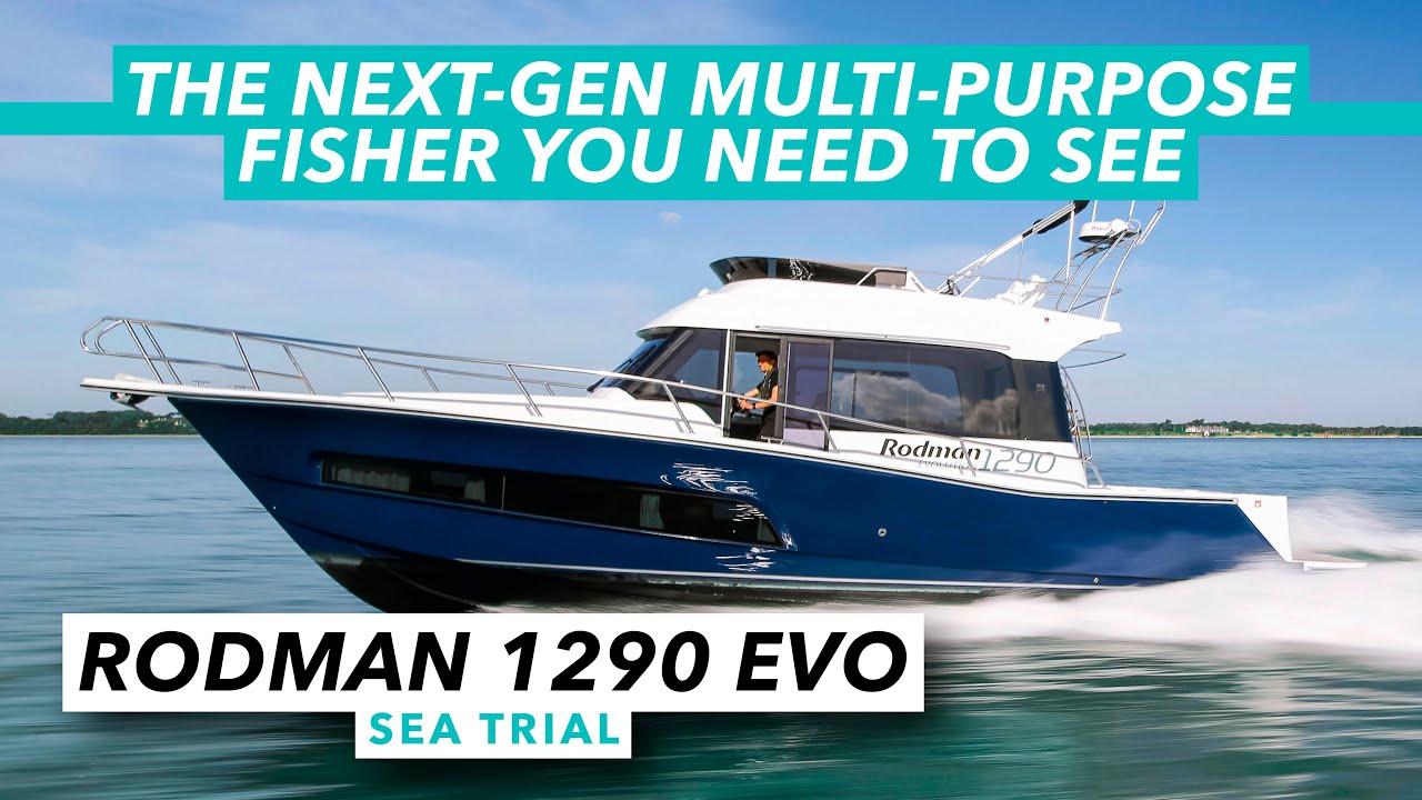 Rodman 1290 Evolution sea trial review