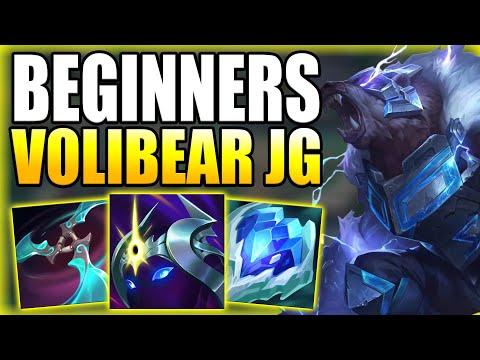 HOW TO PLAY VOLIBEAR JUNGLE & EASILY CARRY GAMES FOR BEGINNERS IN S15! - League of Legends Guide