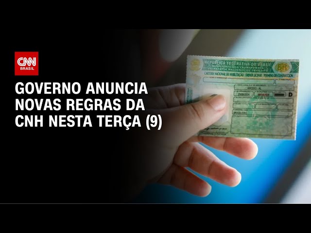 CNH sem autoescola: governo lança medida nesta terça-feira (9) | CNN NOVO DIA