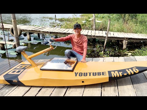 Cách tôi chế tạo thuyền giải trí DIY boat