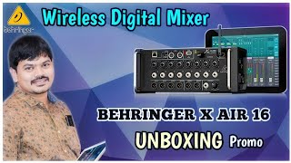 Video thumbnail for Behringer X Air XR16 16-channel Tablet-controlled Digital Mixer by Yohan Mahanti