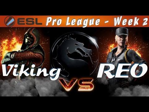 ESL MKX Pro League - Week 2 - Viking vs REO (Fatal 8)