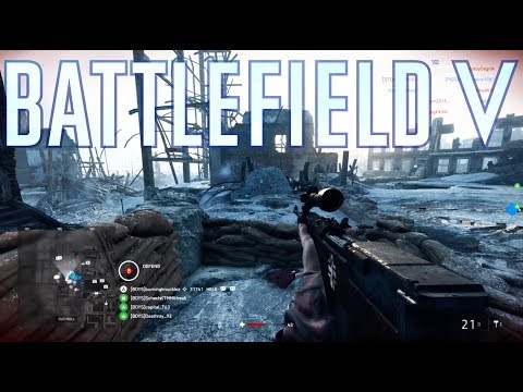 BEST GUN! 💪(81-12) Selbstlader M1916 Battlefield V Frontlines (PS4 PRO GAMEPLAY)